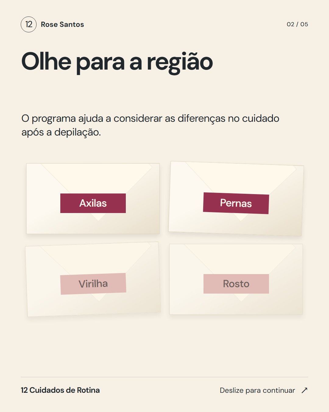 Uma lista, quatro adaptações · Card 02 de 05