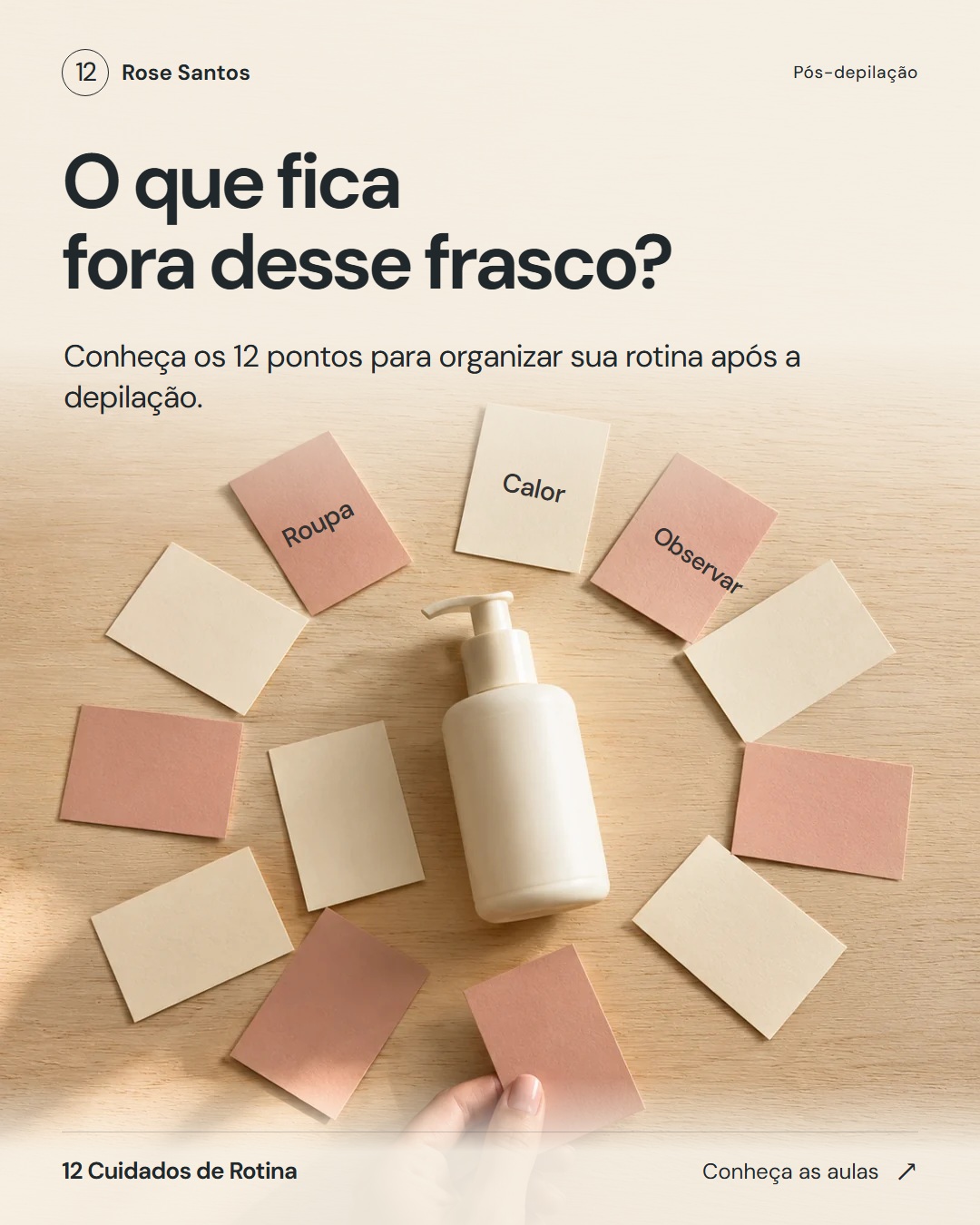 Um frasco, várias fichas · Imagem única
